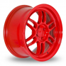 17 Inch 356Wheels TFS3 Red Alloy Wheels