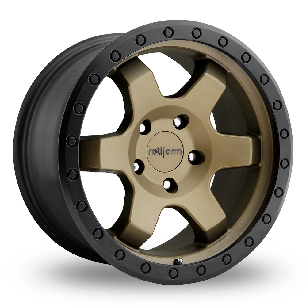 20 Inch Rotiform SIX-OR Bronze Alloy Wheels