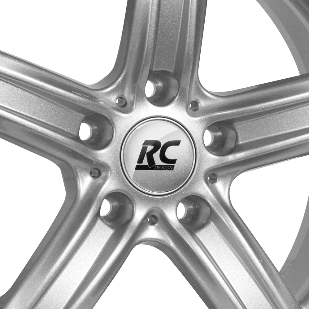 17 Inch RC Design RC21 Silver Alloy Wheels