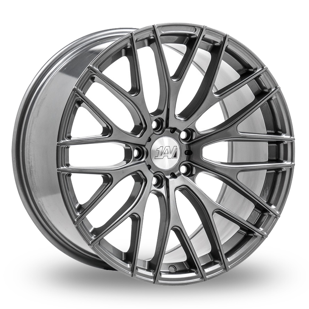 18 Inch 1AV ZX2 Grey Alloy Wheels