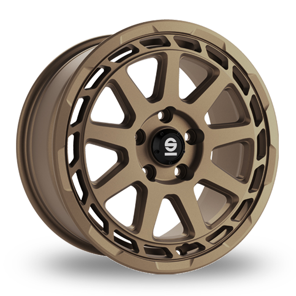 18 Inch Sparco Gravel Rally Bronze Alloy Wheels