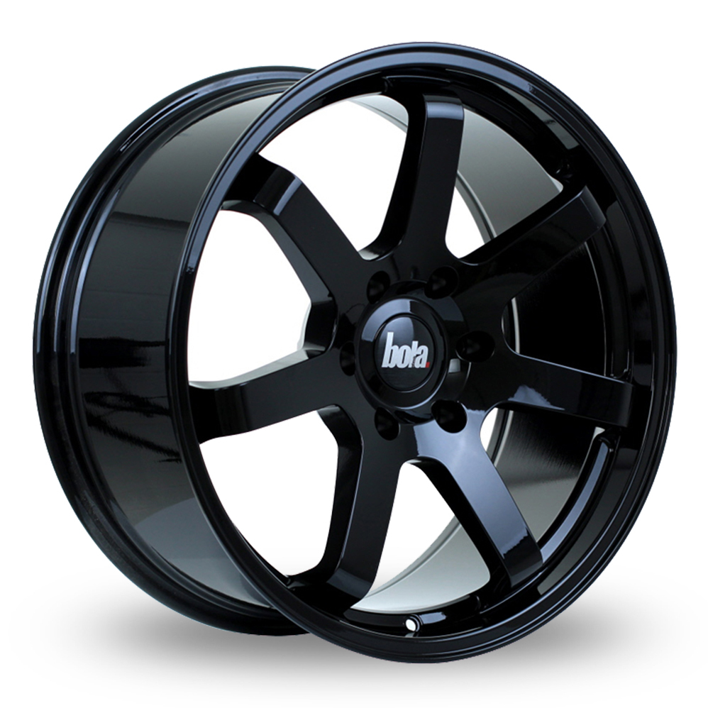 20 Inch Bola TR1 Gloss Black Alloy Wheels