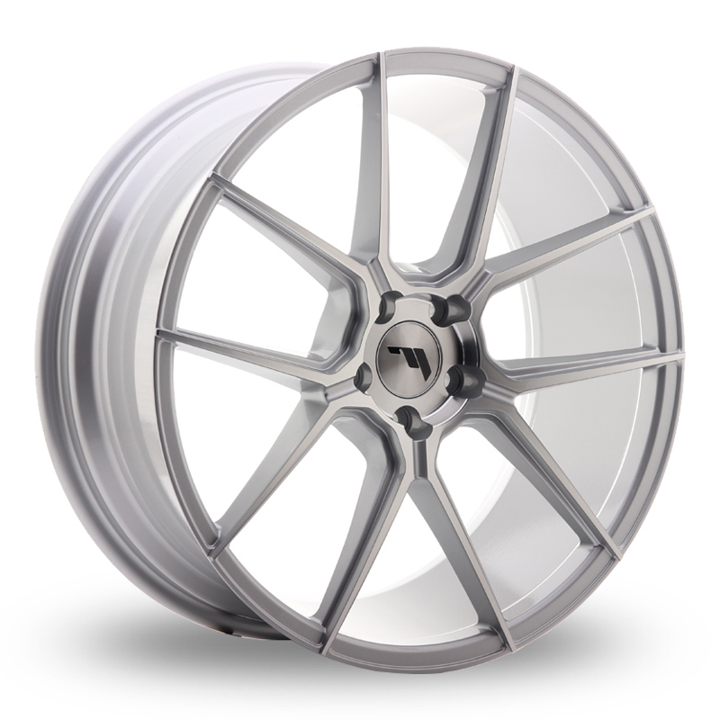 20 Inch Japan Racing JR30 (8.5x20) Silver Machined Face Alloy Wheels