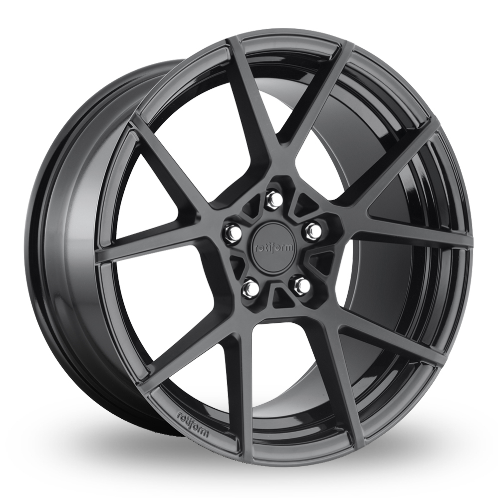 18 Inch Rotiform KPS Black Alloy Wheels