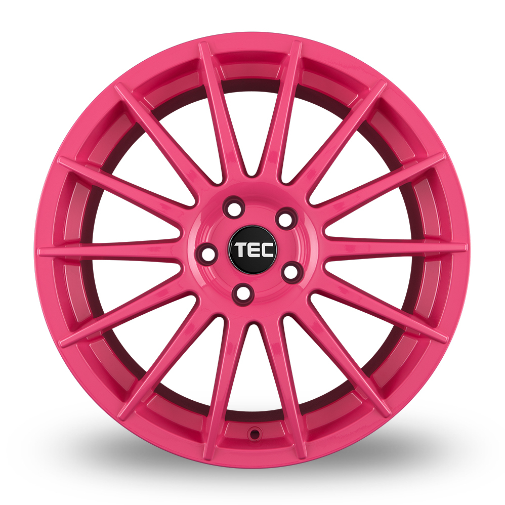 17 Inch TEC Speedwheels AS2 Pink Alloy Wheels