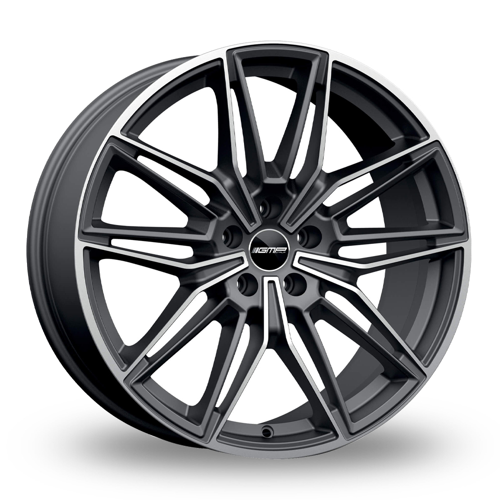 18 Inch GMP Italia Specter Anthracite Polished Alloy Wheels