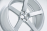 20 Inch Vossen CV3R Concave Silver Alloy Wheels