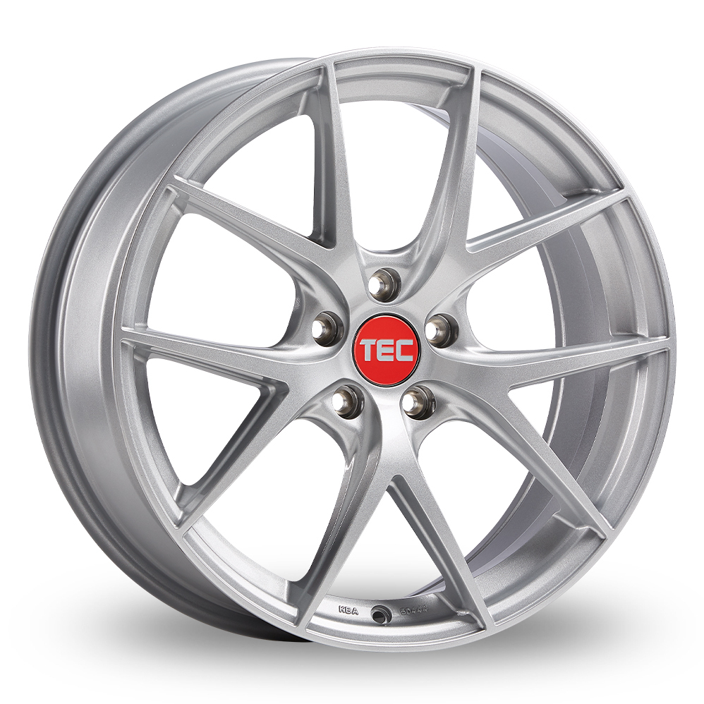 19 Inch TEC Speedwheels GT6-EVO Silver Alloy Wheels