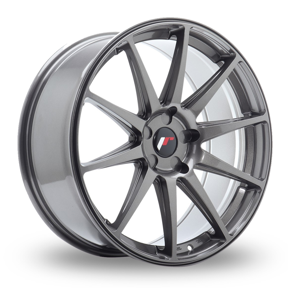 20 Inch Japan Racing JR11 (20x8.5) (Custom Fitment) Hyper Grey Alloy Wheels