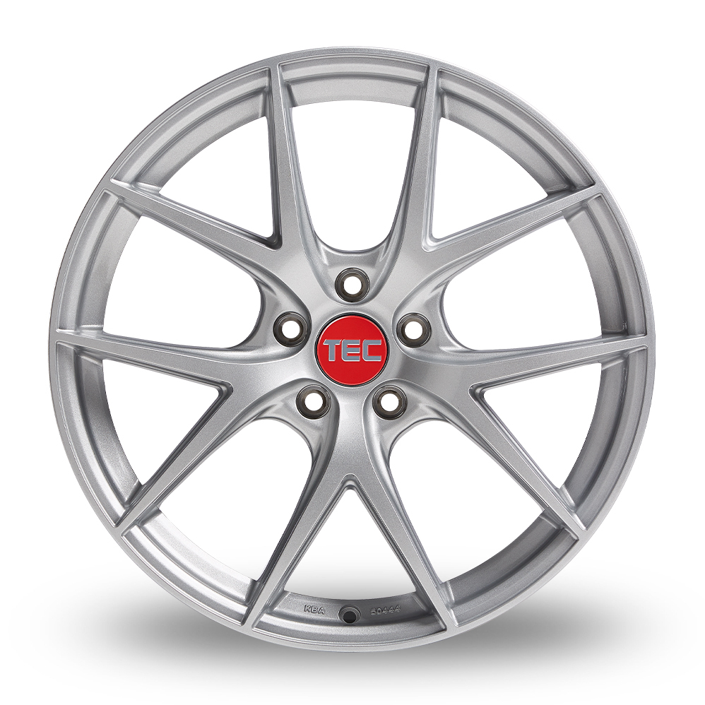 19 Inch TEC Speedwheels GT6-EVO Silver Alloy Wheels