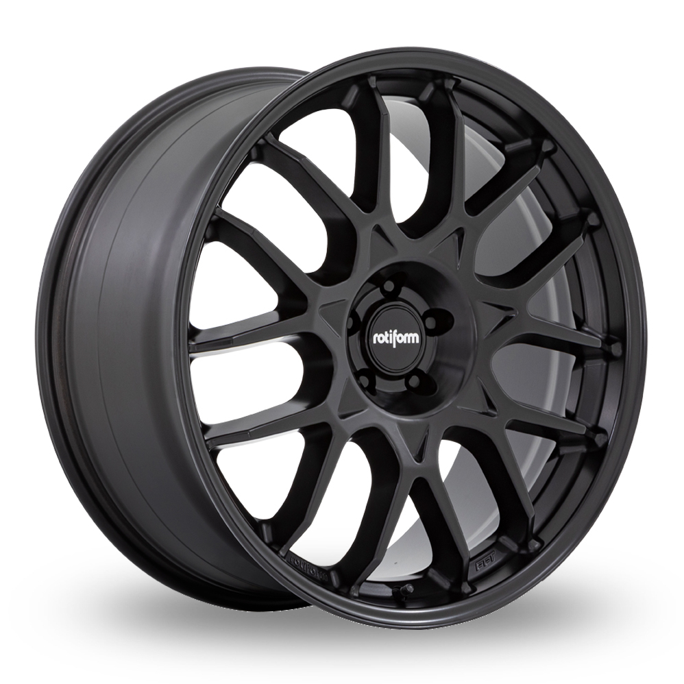 21 Inch Rotiform ZWS (USA Warehouse) Matt Black Alloy Wheels