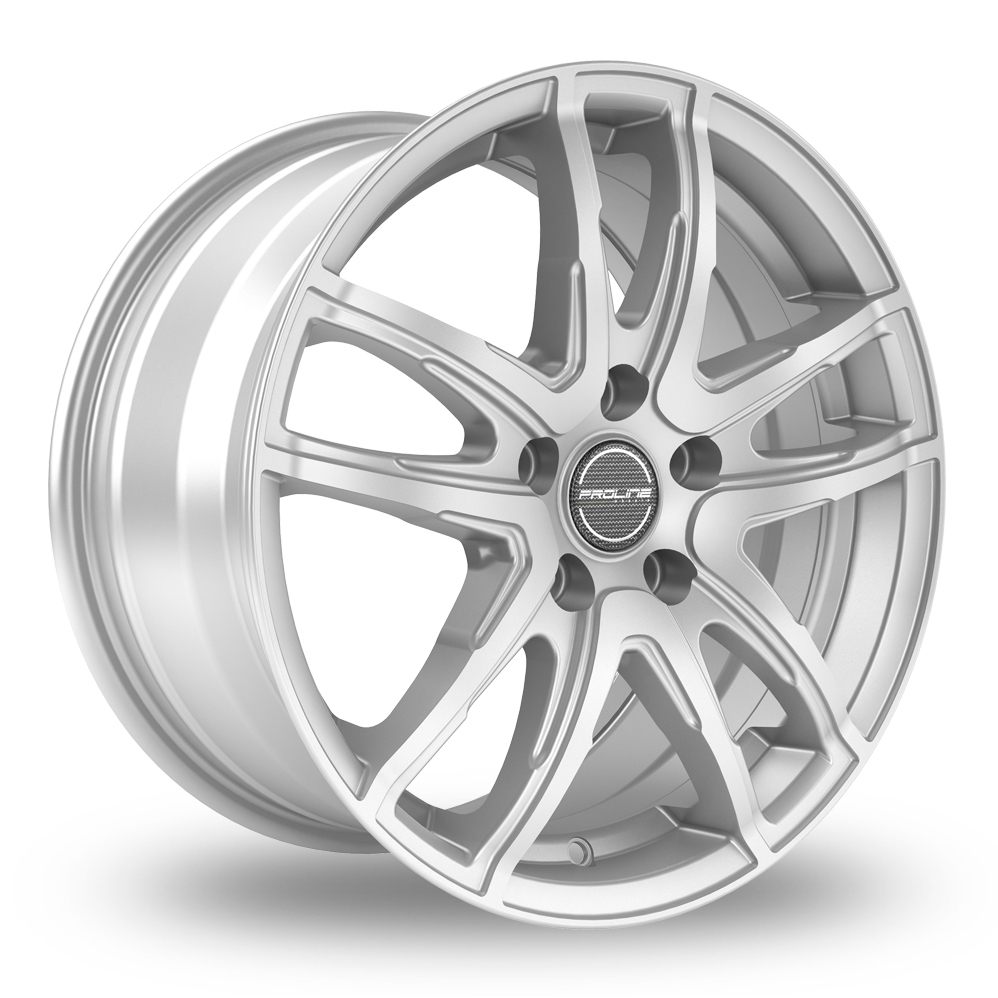 15 Inch Proline VX100 Arctic Silver Alloy Wheels