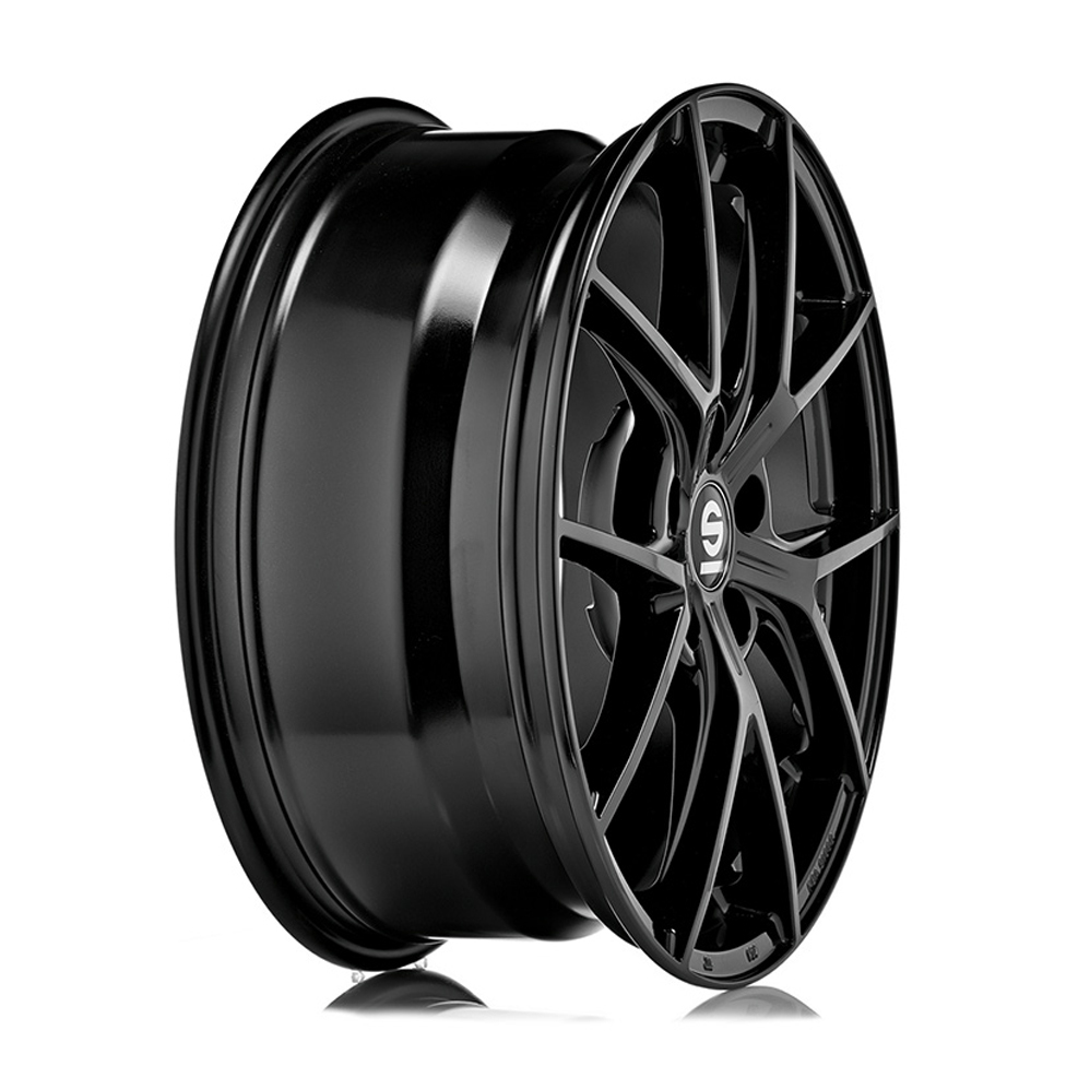 18 Inch Sparco Podio Gloss Black Alloy Wheels