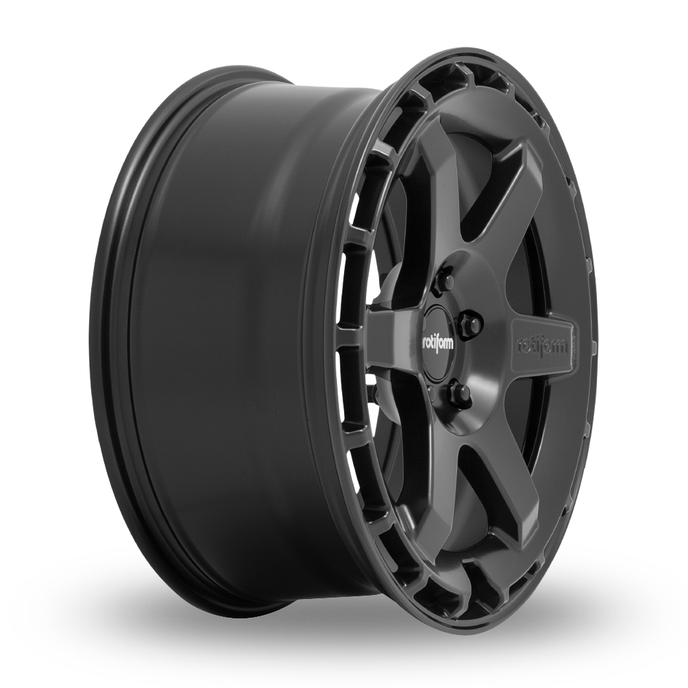 19 Inch Rotiform KB1 Matt Black Alloy Wheels