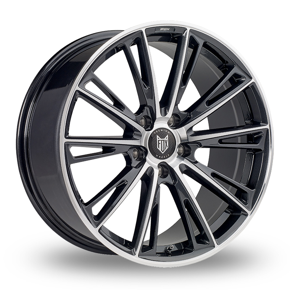 19 Inch Fox Racing Omega Zinc Polished Alloy Wheels