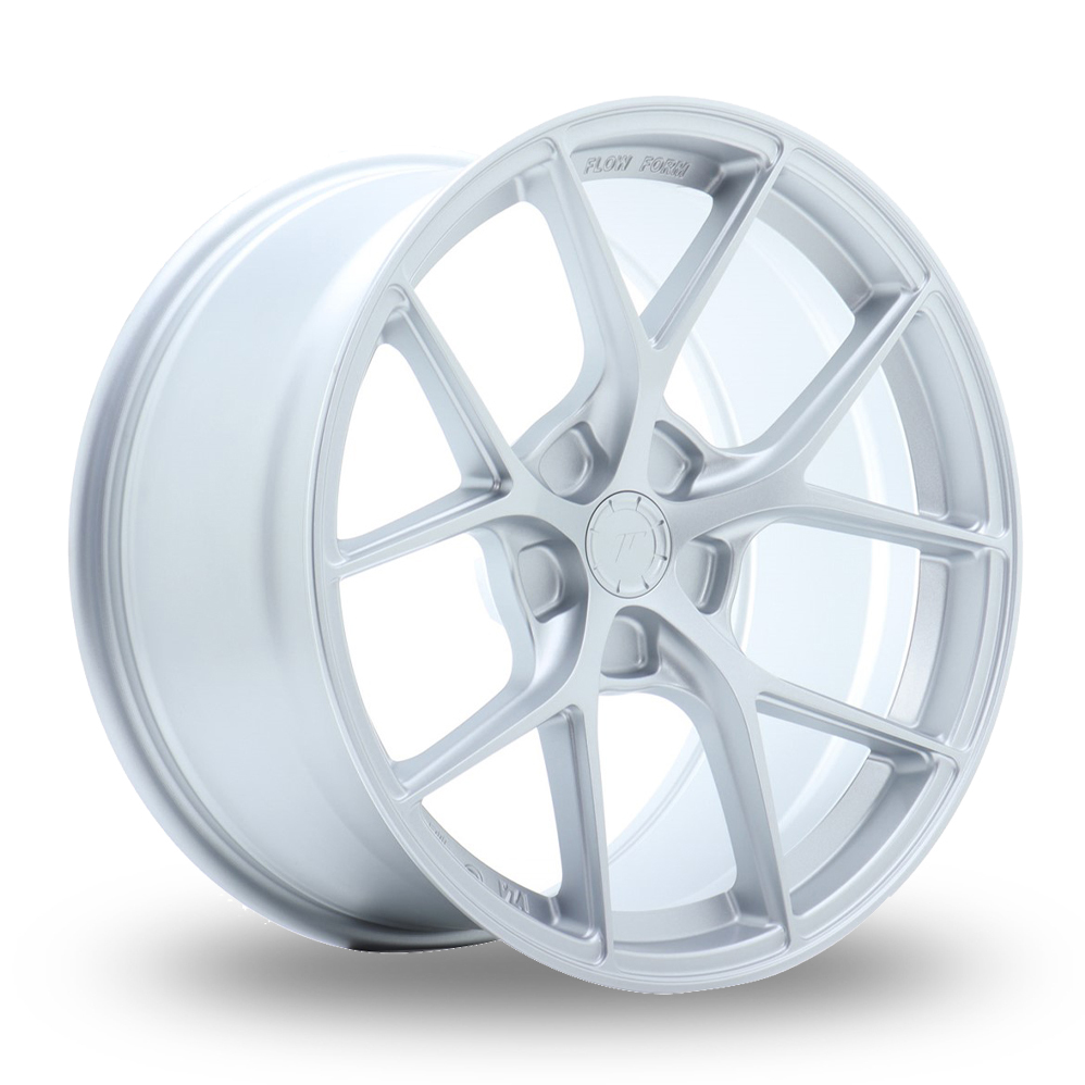 18 Inch Japan Racing SL01 () (Custom Fitment) Matt Silver Alloy Wheels