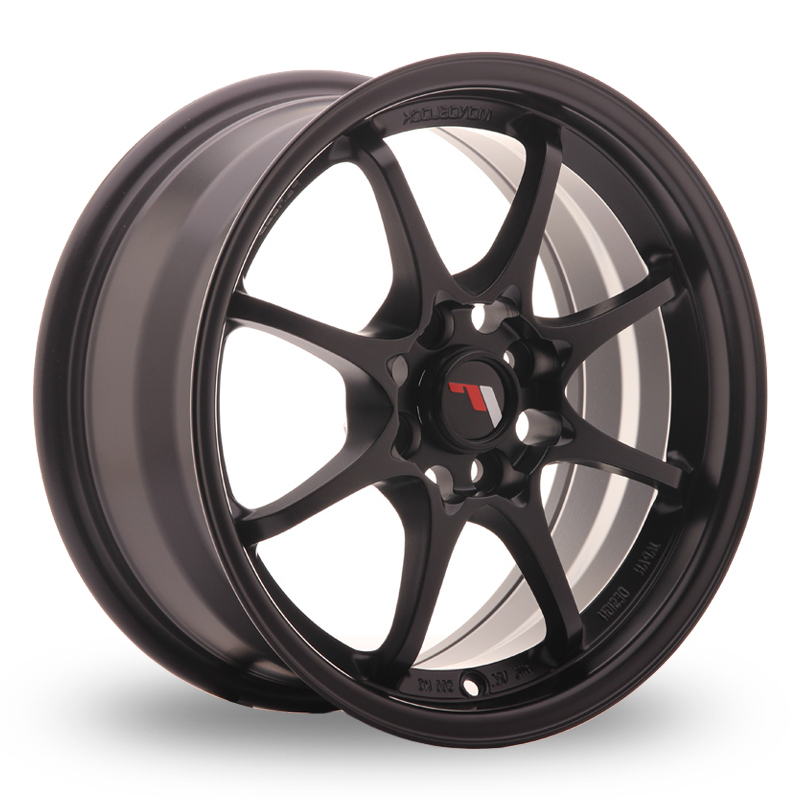 15 Inch Japan Racing JR5 (7x15) Matt Black Alloy Wheels