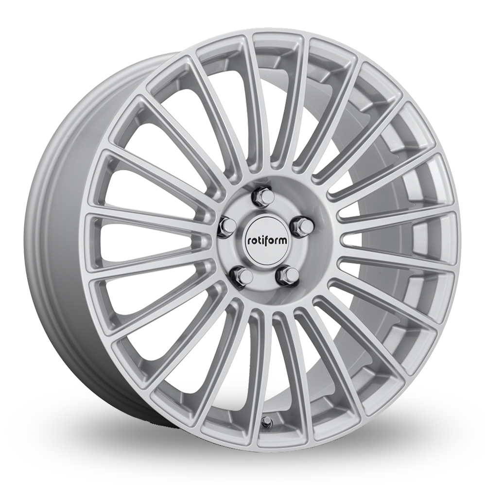 20 Inch Rotiform BUC Silver Alloy Wheels