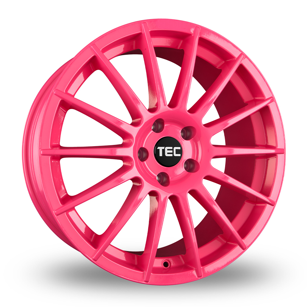 17 Inch TEC Speedwheels AS2 Pink Alloy Wheels