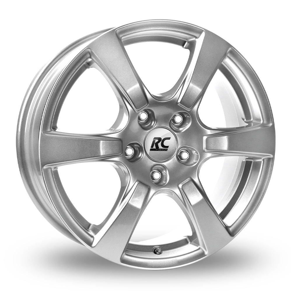 16 Inch RC Design RC20 Silver Alloy Wheels