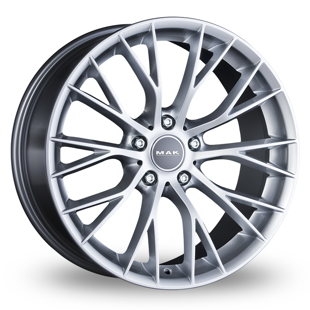 18 Inch MAK Munchen Silver Alloy Wheels