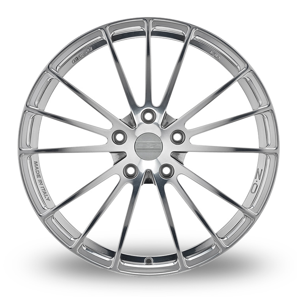 9x20/9.5x20 (Front) & 10x20/10.5/20/11x20/11.5x20 (Rear) OZ Racing Forged Ares Ceramic Polished Alloy Wheels