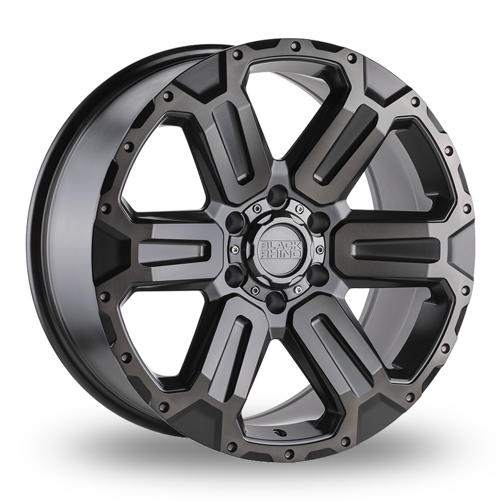 20 Inch Black Rhino Wanaka (EU Warehouse) Matt Gun Metal Alloy Wheels