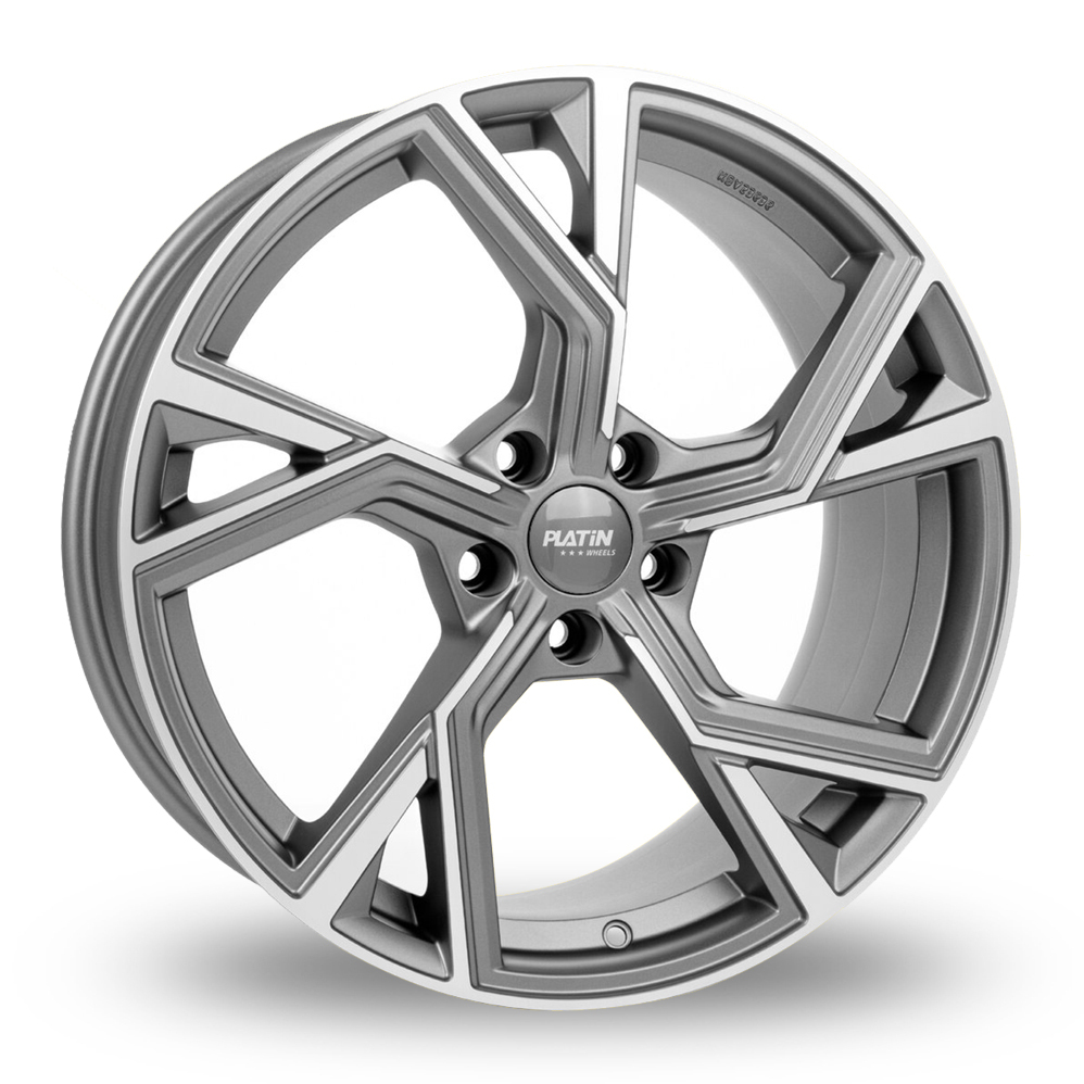 21 Inch Platin P 100 Anthracite Polished Alloy Wheels