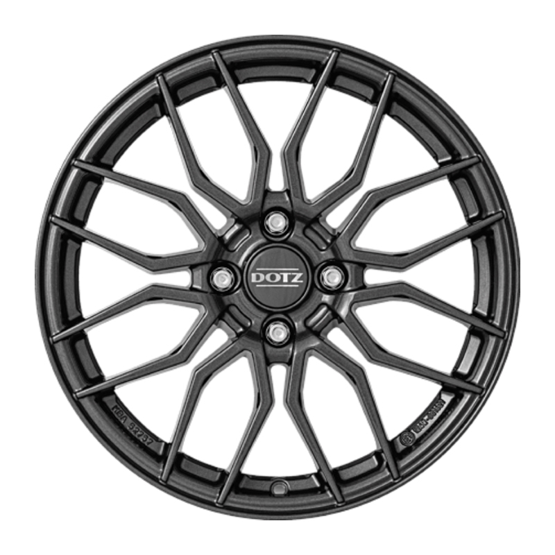 17 Inch Dotz LimeRock Gun Metal Alloy Wheels