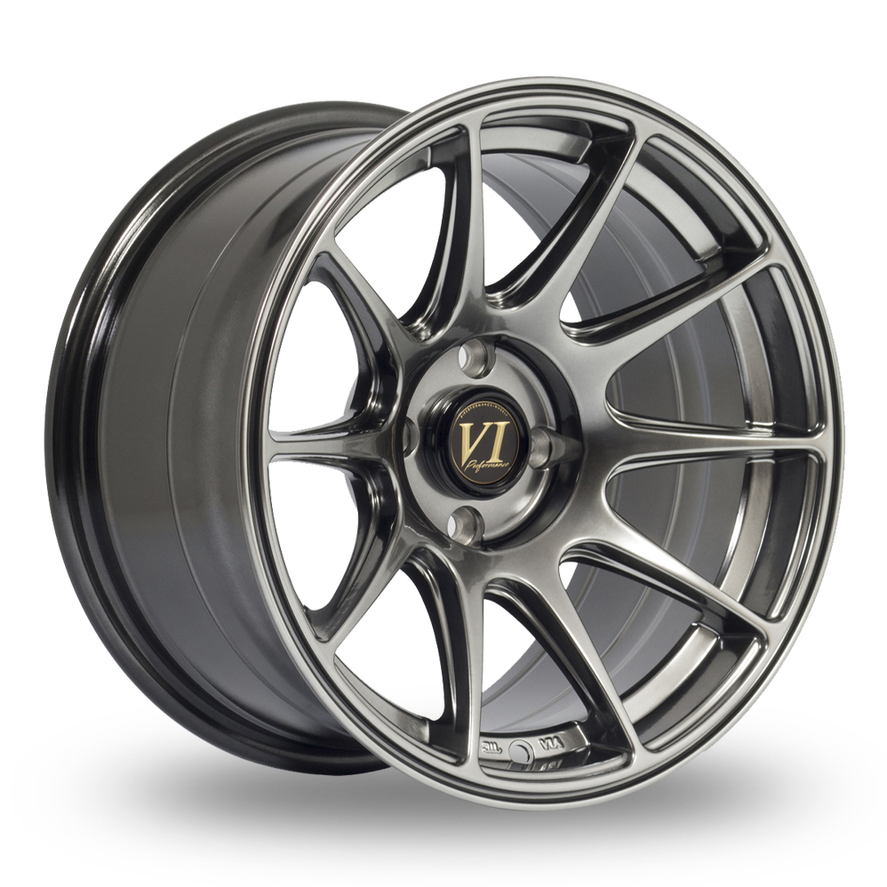 18 Inch 6Performance BDR Hyper Black Alloy Wheels