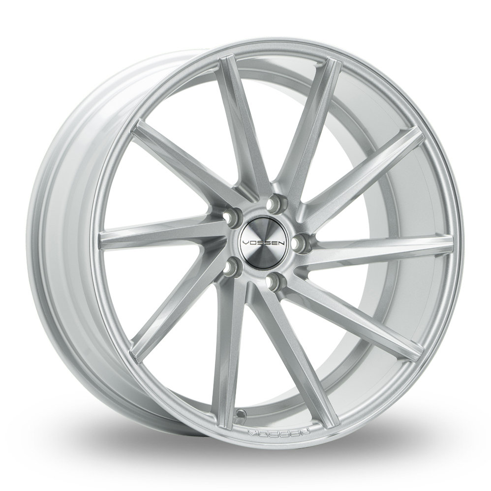 22 Inch Vossen CVT Concave Silver Alloy Wheels