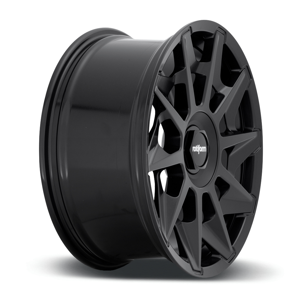 19 Inch Rotiform CVT Matt Black Alloy Wheels