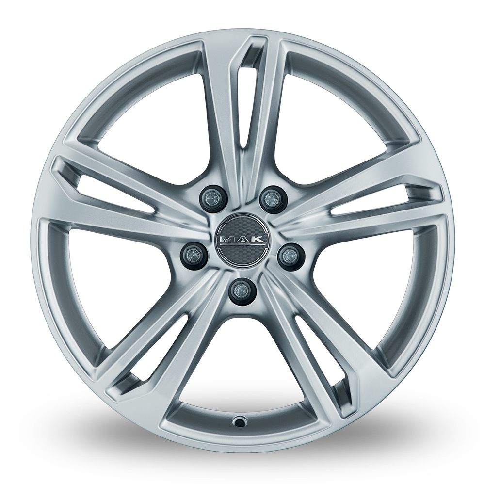 17 Inch MAK Emblema Silver Alloy Wheels