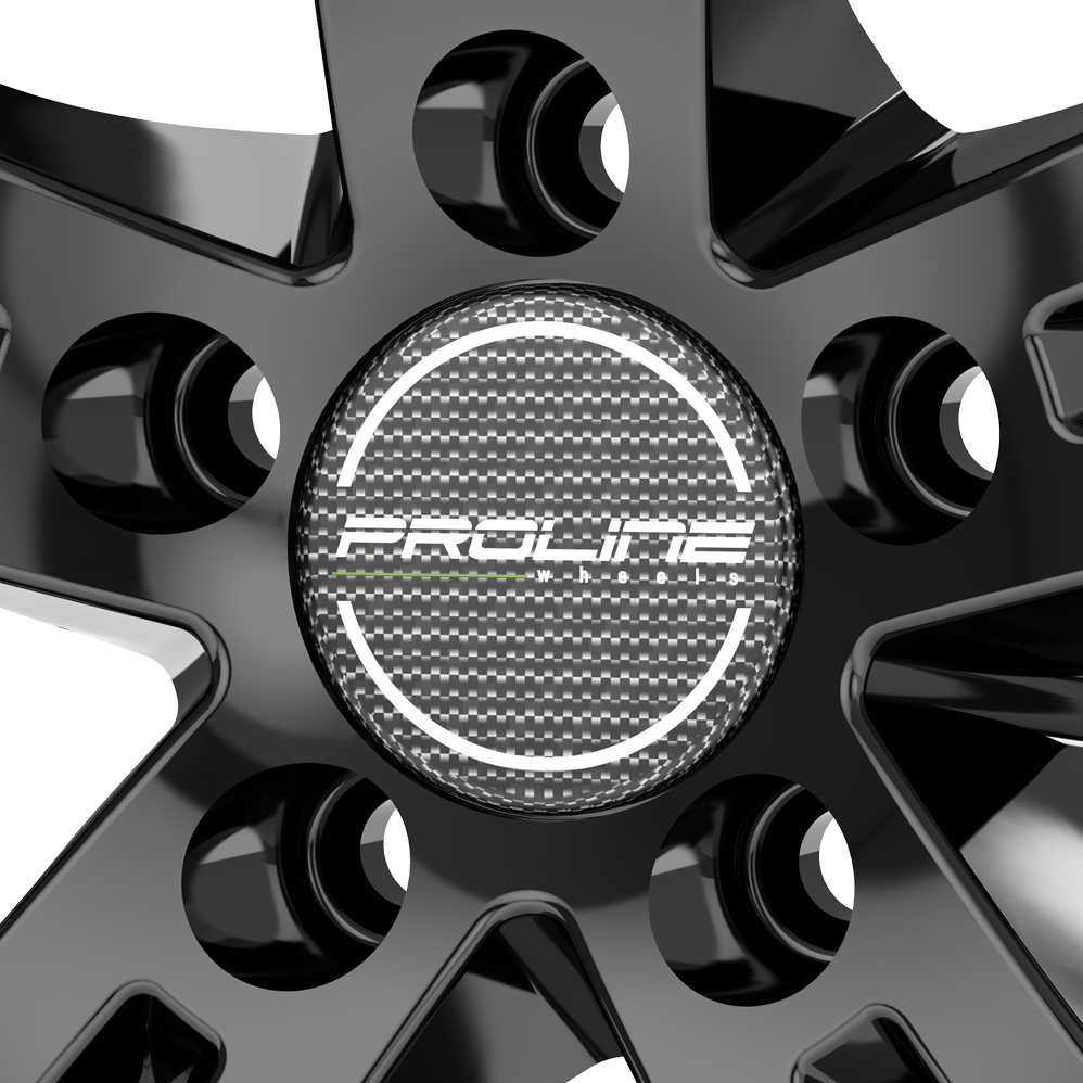 17 Inch Proline BX700 Black Glossy Alloy Wheels