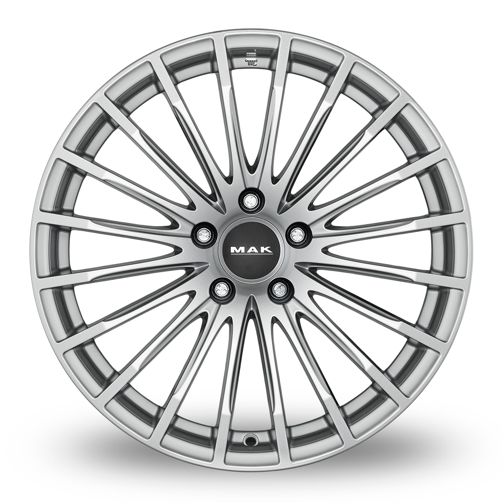 17 Inch MAK Starlight Silver Alloy Wheels