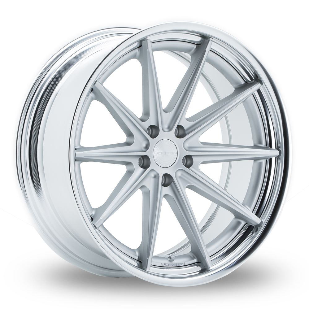 20 Inch Vossen VWS-1 Silver Alloy Wheels