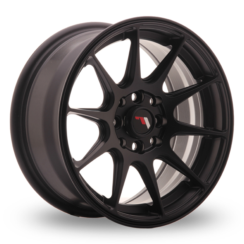 15 Inch Japan Racing JR11 (7x15) Matt Black Alloy Wheels