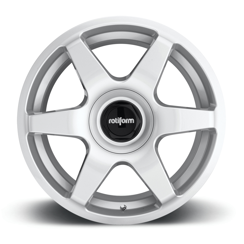 19 Inch Rotiform SIX Silver Alloy Wheels