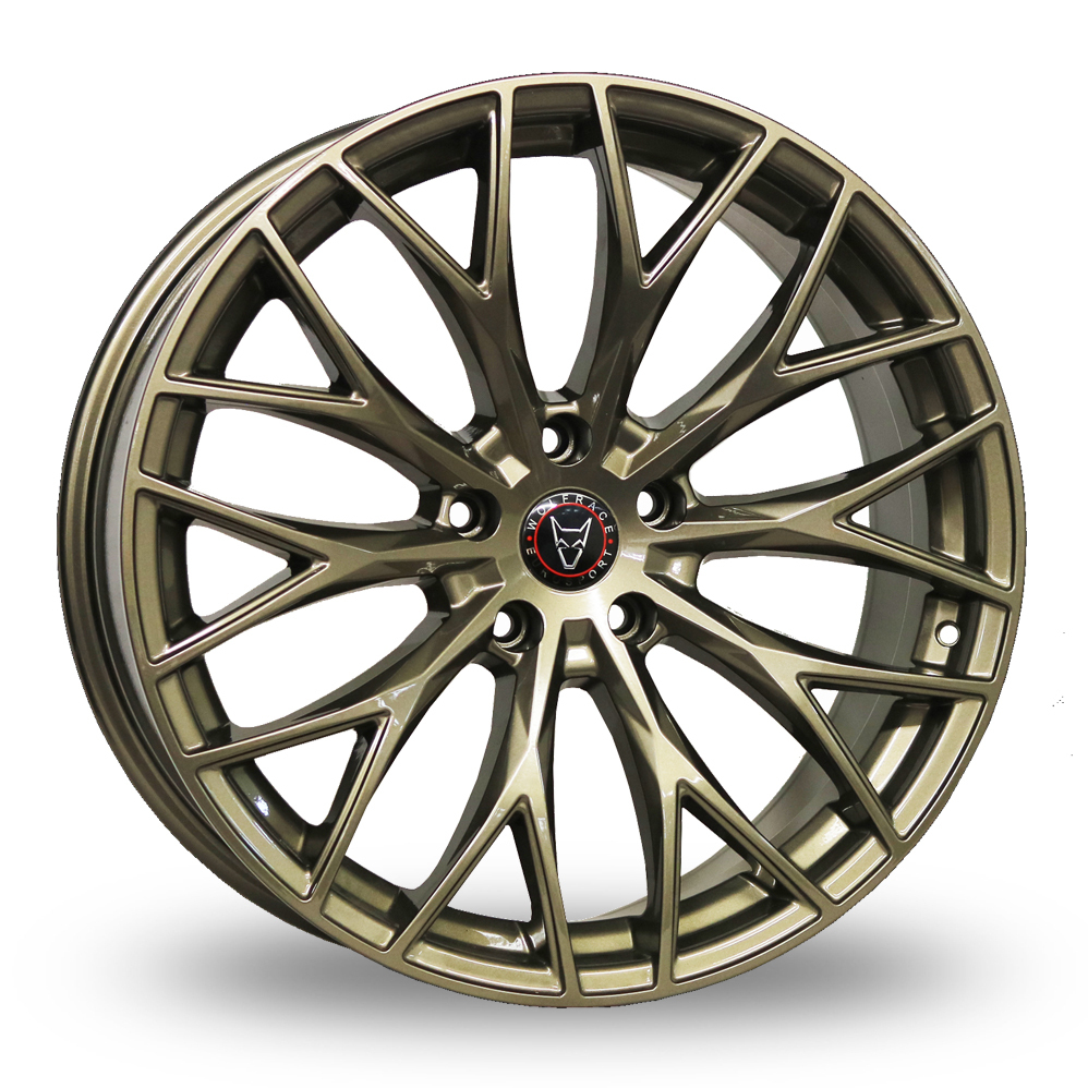 20 Inch Wolfrace Wolfsburg Gloss Bronze Alloy Wheels