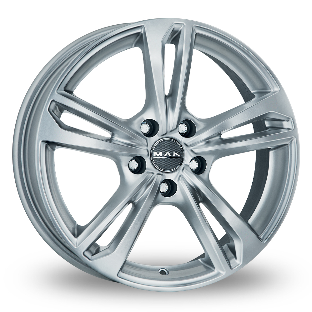 17 Inch MAK Emblema Silver Alloy Wheels