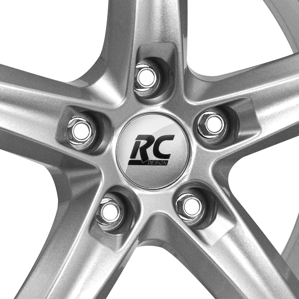 15 Inch RC Design RC24 Silver Alloy Wheels