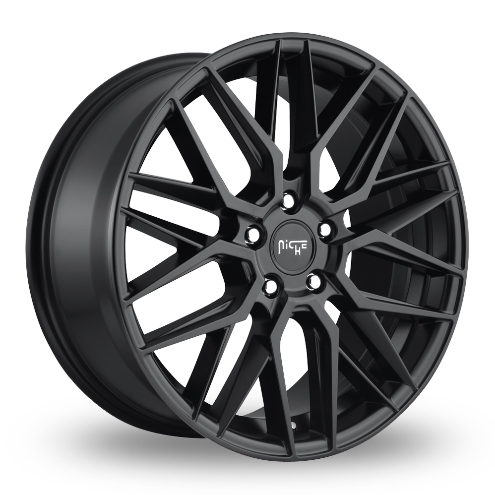 19 Inch Niche Gamma (USA Warehouse) Matt Black Alloy Wheels