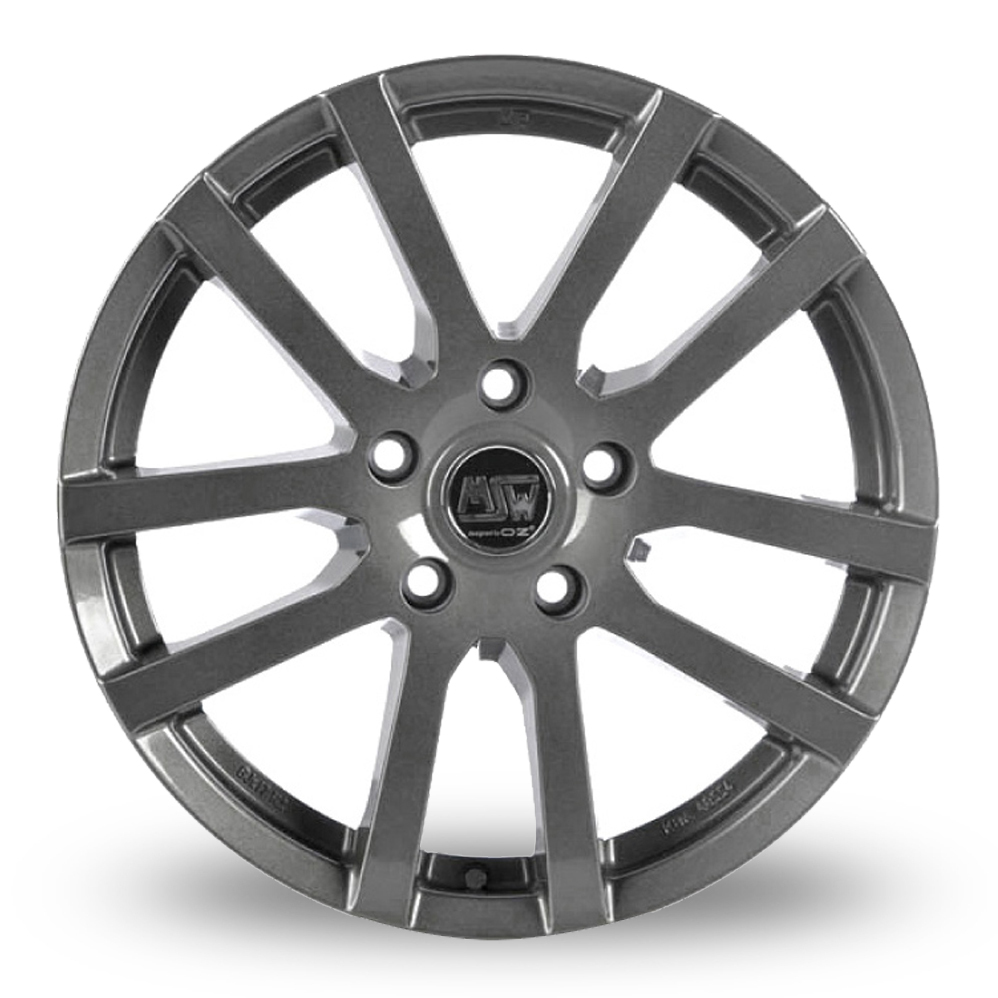16 Inch MSW (by OZ) 22 Grey Alloy Wheels