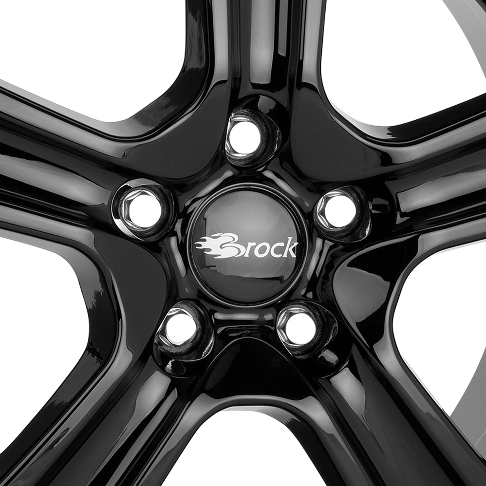 15 Inch RC Design RC19 Gloss Black Alloy Wheels