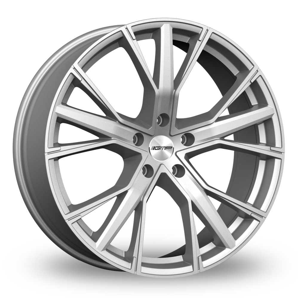 21 Inch GMP Italia Gunner Silver Alloy Wheels