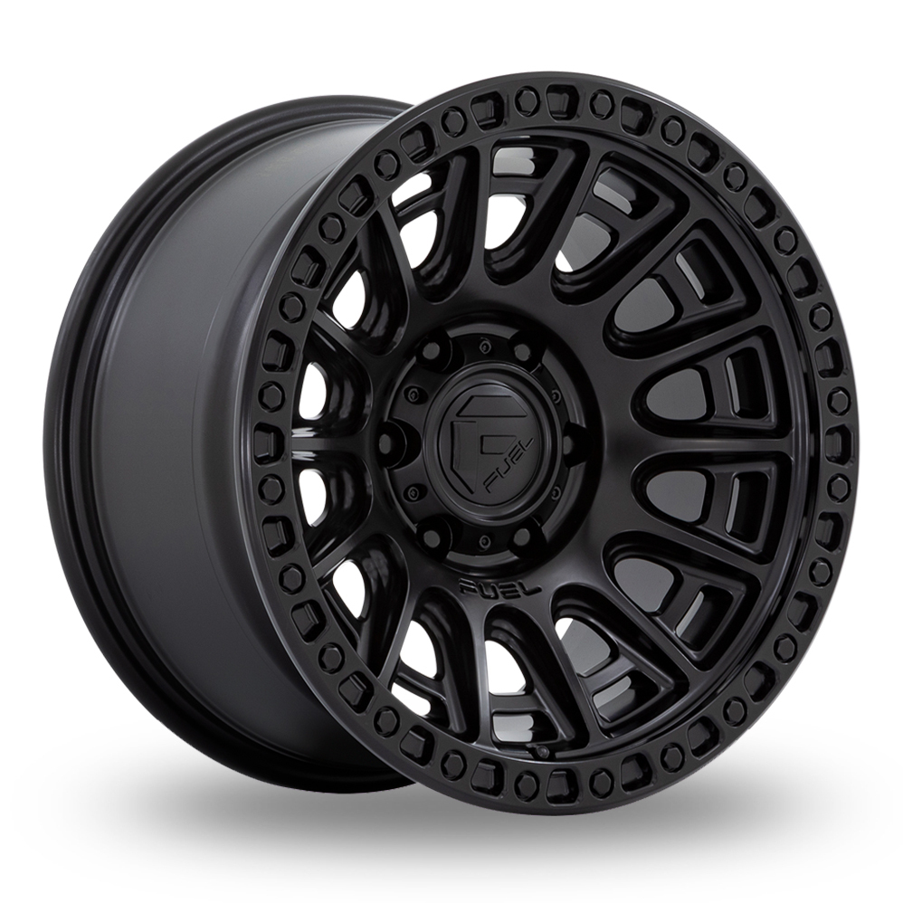 17 Inch Fuel Off-Road Cycle Matt Black Alloy Wheels