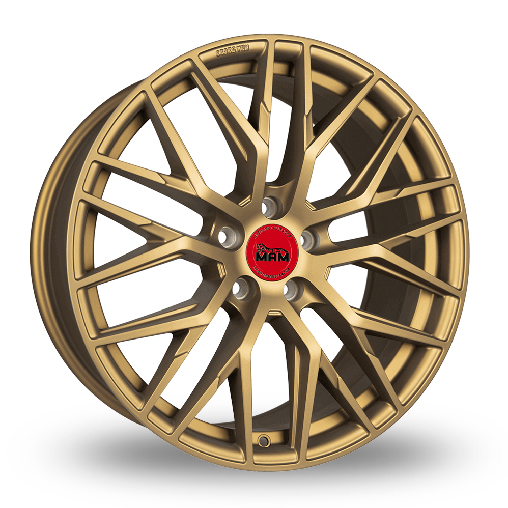 19 Inch MAM RS4 Bronze Alloy Wheels