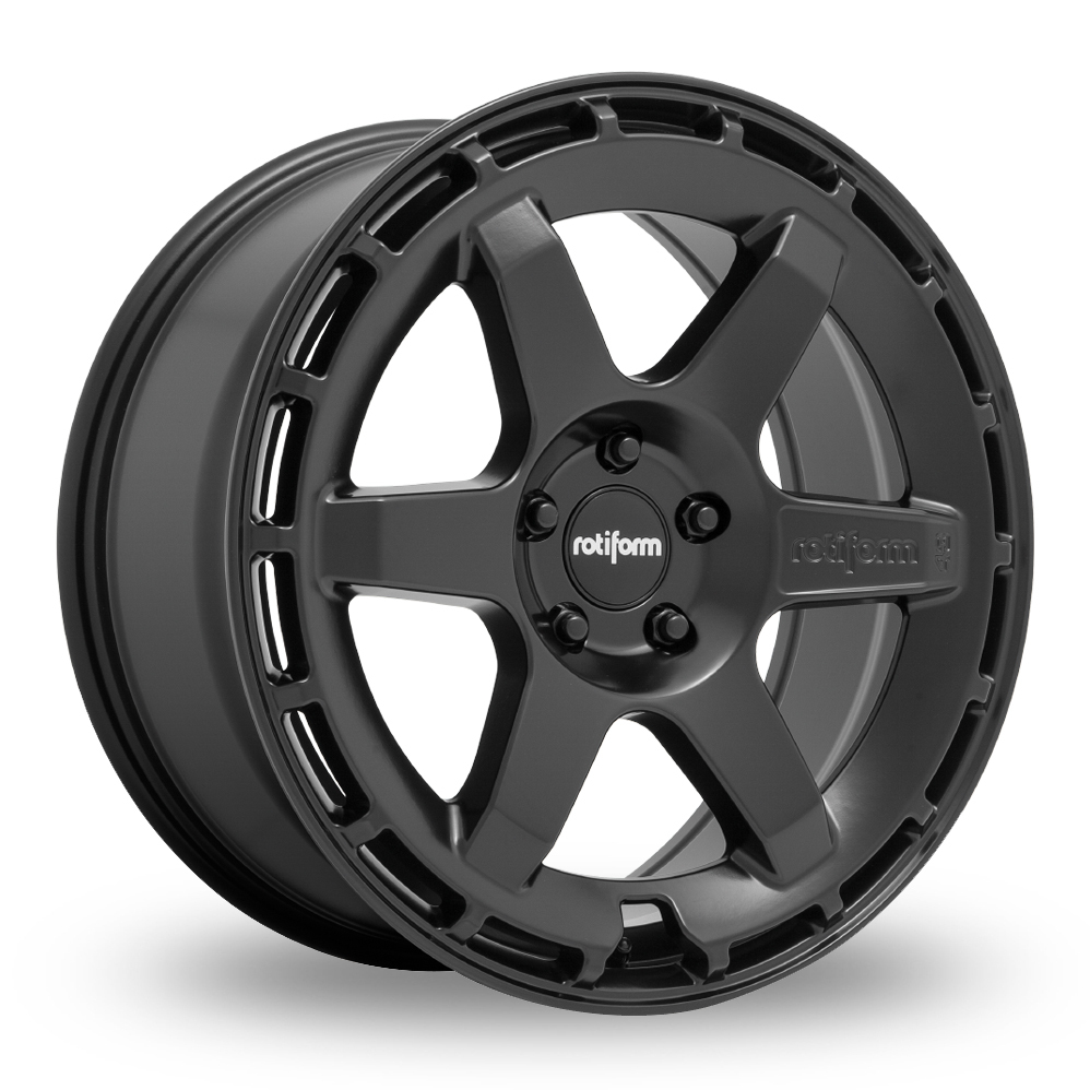 19 Inch Rotiform KB1 Matt Black Alloy Wheels