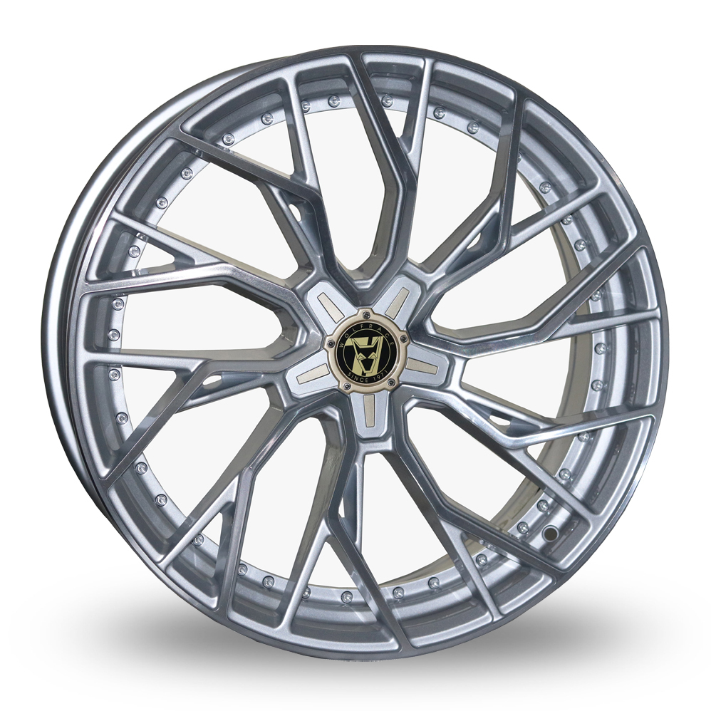 20 Inch Wolfrace Voodoo Urban Chrome Polished Alloy Wheels