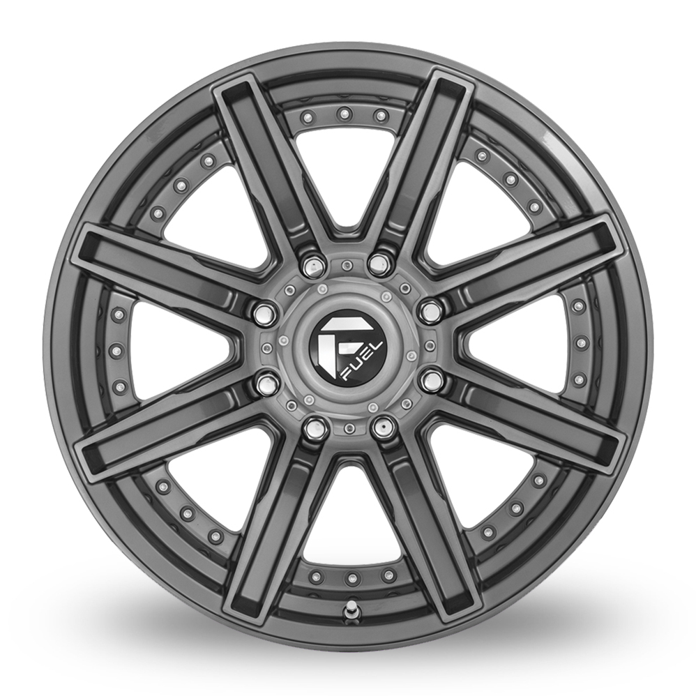 20 Inch Fuel Off-Road Rogue Platinum Alloy Wheels